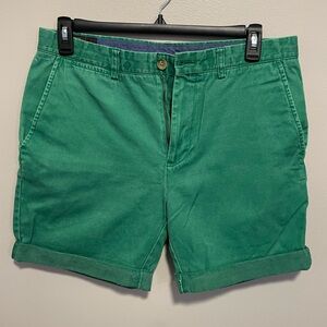 Green Chino Shorts